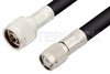 N Male to TNC Male Cable Using RG214 Coax