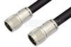 N Male to N Male Cable Using RG217 Coax , LF Solder