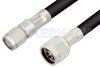N Male to TNC Male Cable Using LMR-400 Coax