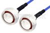 7/16 DIN Male to 7/16 DIN Male LSZH Jacketed Low PIM Cable Using SR402FLJ Low PIM Coax with HeatShrink, RoHS
