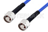 N Male to N Male LSZH Jacketed Low PIM Cable Using SR401FLJ Low PIM Coax with HeatShrink, RoHS