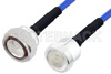 7/16 DIN Male to 7/16 DIN Female LSZH Jacketed Low PIM Cable Using SR401FLJ Low PIM Coax with HeatShrink, RoHS