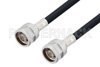 N Male to N Male Cable Using LMR-400-UF Coax , LF Solder