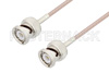 BNC Male to BNC Male Cable Using RG316 Coax