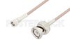 SMC Plug to BNC Male Cable Using RG316 Coax