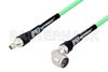 SMA Male to N Male Right Angle Low Loss Test Cable Using PE-P300LL Coax