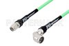 N Male Right Angle to TNC Male Low Loss Test Cable Using PE-P300LL Coax