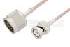 N Male to BNC Male Cable Using RG316 Coax