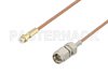 Snap-On MMBX Plug to SMA Male Cable Using RG178 Coax