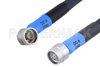 Handheld RF Analyzer Rugged Phase Stable Cable N Male to N Male Right Angle Cable Using PE-FF430 Coax, RoHS