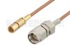 SMA Male to SSMC Plug Cable Using RG178 Coax