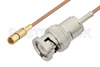 BNC Male to SSMC Plug Cable Using RG178 Coax