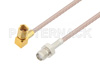 SMA Female to SSMC Plug Right Angle Cable Using RG316 Coax