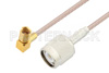 SSMC Plug Right Angle to TNC Male Cable Using RG316 Coax