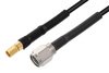 SMA Male to SSMC Plug Low Loss Cable Using LMR-100 Coax