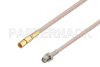 SMA Female to SSMC Plug Cable Using RG316-DS Coax