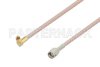 SMA Male to SSMC Plug Right Angle Cable Using RG316-DS Coax