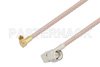 SMA Male Right Angle to SSMC Plug Right Angle Cable Using RG316-DS Coax