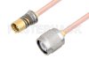 Snap-On BMA Jack to TNC Male Cable Using RG405 Coax