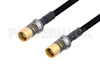 Snap-On BMA Jack to Snap-On BMA Jack Cable Using PE-SR402FLJ Coax