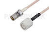 Snap-On BMA Jack to TNC Male Cable Using RG316 Coax