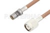 Snap-On BMA Jack to TNC Male Cable Using RG400 Coax