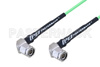 TNC Male Right Angle to TNC Male Right Angle Low Loss Cable Using PE-P160LL Coax