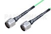 N Male to N Male Low Loss Cable Using PE-P160LL Coax