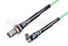 SMA Male Right Angle to TNC Female Bulkhead Low Loss Cable Using PE-P160LL Coax