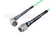 N Male Right Angle to TNC Male Low Loss Cable Using PE-P160LL Coax