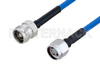 N Male to 4.3-10 Female Cable Using SPP-250-LLPL Coax