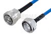 Plenum 7/16 DIN Male to 7/16 DIN Female Low PIM Cable Using SPP-250-LLPL Coax , LF Solder