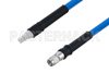 Plenum QMA Female to SMA Male Low PIM Cable Using SPP-250-LLPL Coax , LF Solder