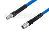 Plenum QMA Male to SMA Female Low PIM Cable Using SPP-250-LLPL Coax , LF Solder