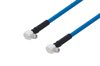 Plenum SMA Male Right Angle to SMA Male Right Angle Low PIM Cable Using SPP-250-LLPL Coax Using Times Microwave Parts