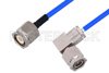 TNC Male to TNC Male Right Angle Cable Using PE-141FLEX Coax, RoHS