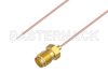 Pigtail Test Probe Cable SMA Female to Trimmed Lead Using PE-034SR Coax, RoHS