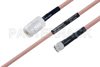 MIL-DTL-17 N Female to SMA Male Cable Using M17/60-RG142 Coax