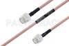 MIL-DTL-17 TNC Male to TNC Male Cable Using M17/60-RG142 Coax