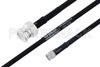 MIL-DTL-17 BNC Male to SMA Male Cable Using M17/84-RG223 Coax