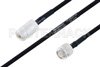 MIL-DTL-17 N Female to TNC Male Cable Using M17/84-RG223 Coax