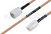 MIL-DTL-17 N Male to N Female Cable Using M17/128-RG400 Coax