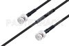 MIL-DTL-17 BNC Male to BNC Male Cable Using M17/183-00001 Coax