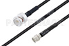 MIL-DTL-17 BNC Male to SMA Male Cable Using M17/28-RG58 Coax