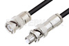 BNC Male to SHV Plug Cable Using RG58 Coax