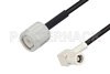 TNC Male to SMB Plug Right Angle Cable Using RG174 Coax