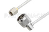 SMA Male to N Male Right Angle Cable Using PE-SR402FL Coax