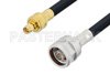 SMA Male to N Male Low Loss Cable Using LMR-400 Coax