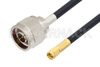 SMA Male to N Male Cable Using LMR-240-UF Coax