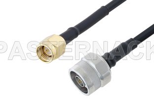 SMA Male to N Male Cable Using LMR-200 Coax